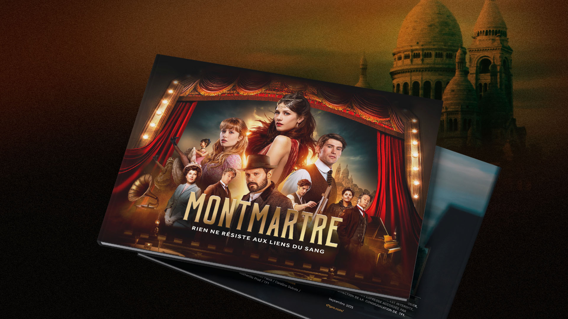 Dossier de presse "Montmartre" TF1 - Floréal agence de création