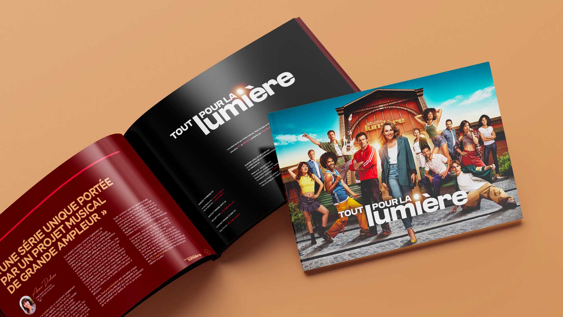 Tout pour la lumière, nouvelle série TF1 et Netflix